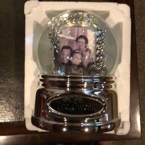 Family photo water globe